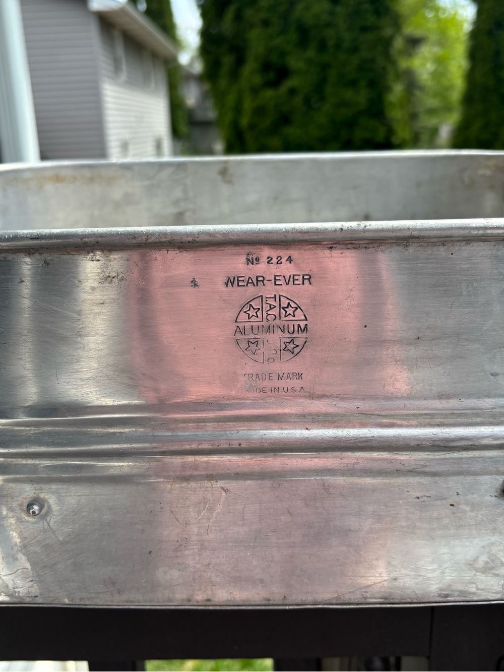 Wear-Ever Aluminum Tub - Vintage Wear-Ever Brand
